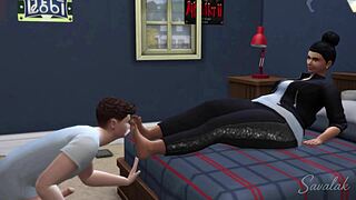 Two Mistresses Dominate Young Boyfriend in Full Submission Story