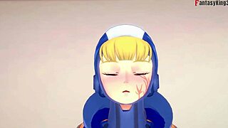 Wattson’s Electrifying Blowjob in Apex Legends Fantasy Scene!