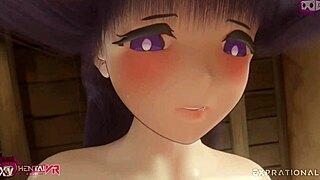 Unforgettable Night with Fern Pt4 - POV Monster Cock in 3D Anime Action