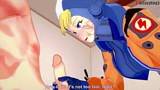 Wattson’s Electrifying Blowjob in Apex Legends Fantasy Scene!