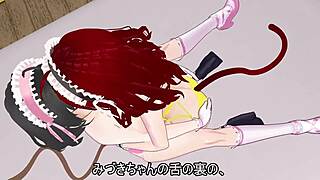 New maid's innocent body is played with part 2