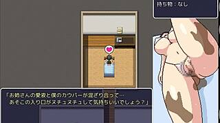 Exploring the mysterious third floor of Yokoshima Clinic in anime game style