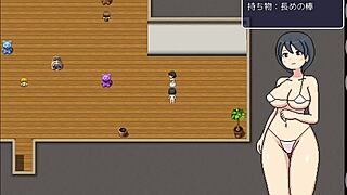 Exploring the mysterious third floor of Yokoshima Clinic in anime game style