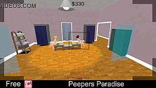 משחק פיפרס פראדייז חושף סצנות אמבטיה אנימה נסתרות עם ריגושים חשאיים