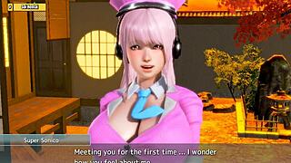 hentai 3d hs31 - cute big boob idol singer