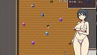 Exploring the mysterious third floor of Yokoshima Clinic in anime game style