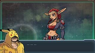 Akabur's Star Channel 34 Uncensored Gameplay Episode 34 Handjob for Daxter