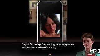 Treasure of Nadia spying on mature woman in shower episode 2