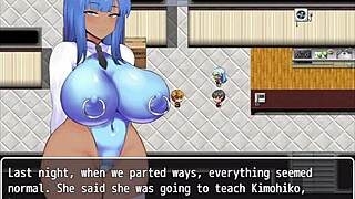 After defeating criminal my friends got tanned with Sakura Haruno twins in Naruto police game part 9