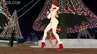 ММД Бисмарк Рождественский Яблочный Пирог Анимация