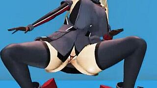 Curious about motivation exercises in 3D anime workout scenes?