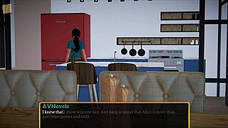 My New Family 460 with a busty milf in erotic anime gameplay