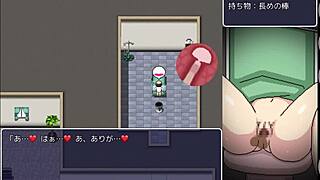 Exploring the mysterious third floor of Yokoshima Clinic in anime game style