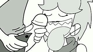 rrooutti plays around in fun anime scenes