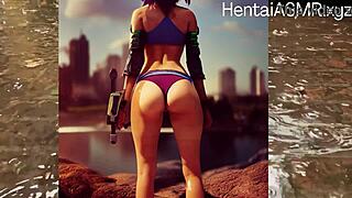 Relaxing hentai audio with cute teen characters