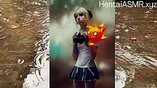 Relaxing hentai audio with cute teen characters