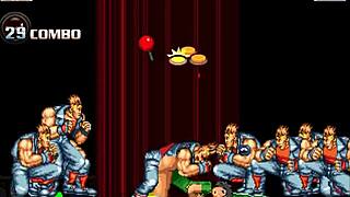 Hentai Mugen Orchid Takes on Wild Ebony Gangbang with Raw Creampie Action.