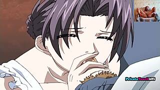 Hentai stepmother fuckery drives young man mad with desire
