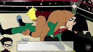 Raven LOVES HARD FUCKING and I make Jinx submit to cum in her mouth! 18Titans Chapter 7 Español.