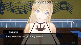 hey bismarck, wanna exercise with me today or what?