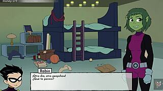 Raven LOVES HARD FUCKING and I make Jinx submit to cum in her mouth! 18Titans Chapter 7 Español.