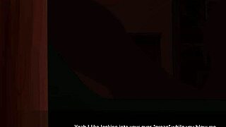 Girlfriend Blows Chad's Big Black Cock While Taping NTR Game!