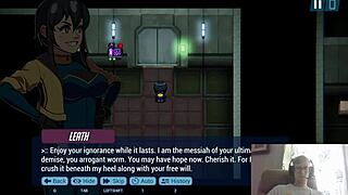 I rescued my lesbian lover Karen from danger. We enjoyed intimate grinding and cunnilingus in the hentai adventure game.