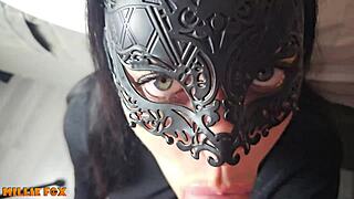 hey, so much cum spilling over my tongue, Millie Fox!