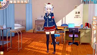 Dead or Alive 3D Cartoon Blowjob and Handjob with Big Tits Hentai Anime