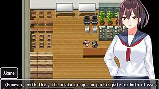 학교 옥상에서 두 남학생이 사진으로 여주인공 협박 - 반장님은 낙담 못 해 - 파트 6