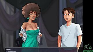 Summertime saga ep 109, I won the art contest