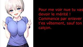 Joi Hentai Fr Hana Uzaki Assplay Femdom Domination