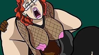 Thick Irish Milf Stripper Swallows Fat Cock