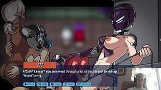 I rescued my lesbian lover Karen from danger. We enjoyed intimate grinding and cunnilingus in the hentai adventure game.