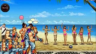 Hentai Mugen Taimanin Asagi - Gangbang creampie in doggystyle!