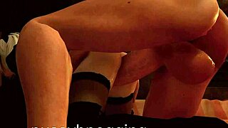 Yo, 2B Affronta un Cazzo Enorme Mostruoso in Azione 3D! 😲