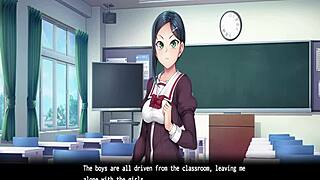 Hey, watch my cuckold husband in Saimin Gakushu Secret Desire ep9.