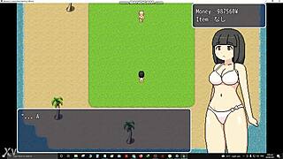 The wrestling sex scene on Minamo's island is hot 😏