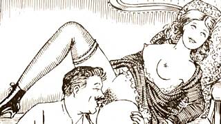 The old school way of drawing porn with girls, enjoy it!