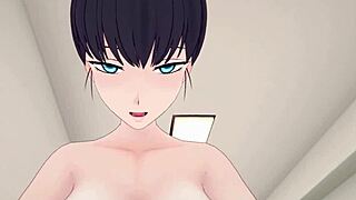 Интенсивный POV секс Акиры Тодо в хентае.