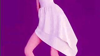 bella the anime girl dances sensually in this 3d animation, her erotic moves captivating the viewer