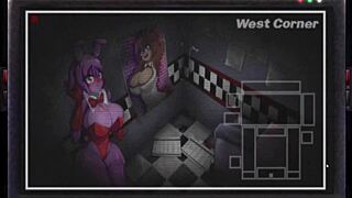 FNIA Remake Gameplay with Big Cock and Huge Boobs