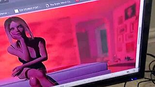 Kärlek och popping hentai comics vecklar ut i levande detalj