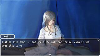 hey, my wife and i got shipwrecked on this desert island in keiji's route ending gallery