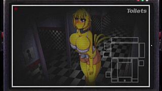 FNIA Remake Gameplay with Big Cock and Huge Boobs