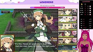 Lewdneko Moans With Huge Orgasm Playing Evenicle Part 26 As Cute Vtuber!