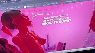 Love and popping hentai comics unfold in vivid detail