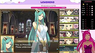 Lewdneko sténá obrovským orgasmem při hraní Evenicle část 26 jako cute vtuber!