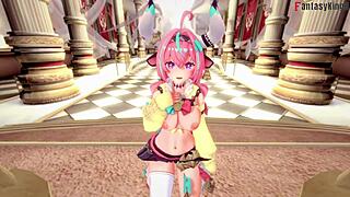 Oh god, Varessa's blowjob and boobjob in Genshin Impact 2 from Fantasyking3 feel so intense and wild.