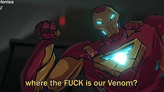 venom intensely grinds on psylocke with anal action in marvel rivals interracial animation